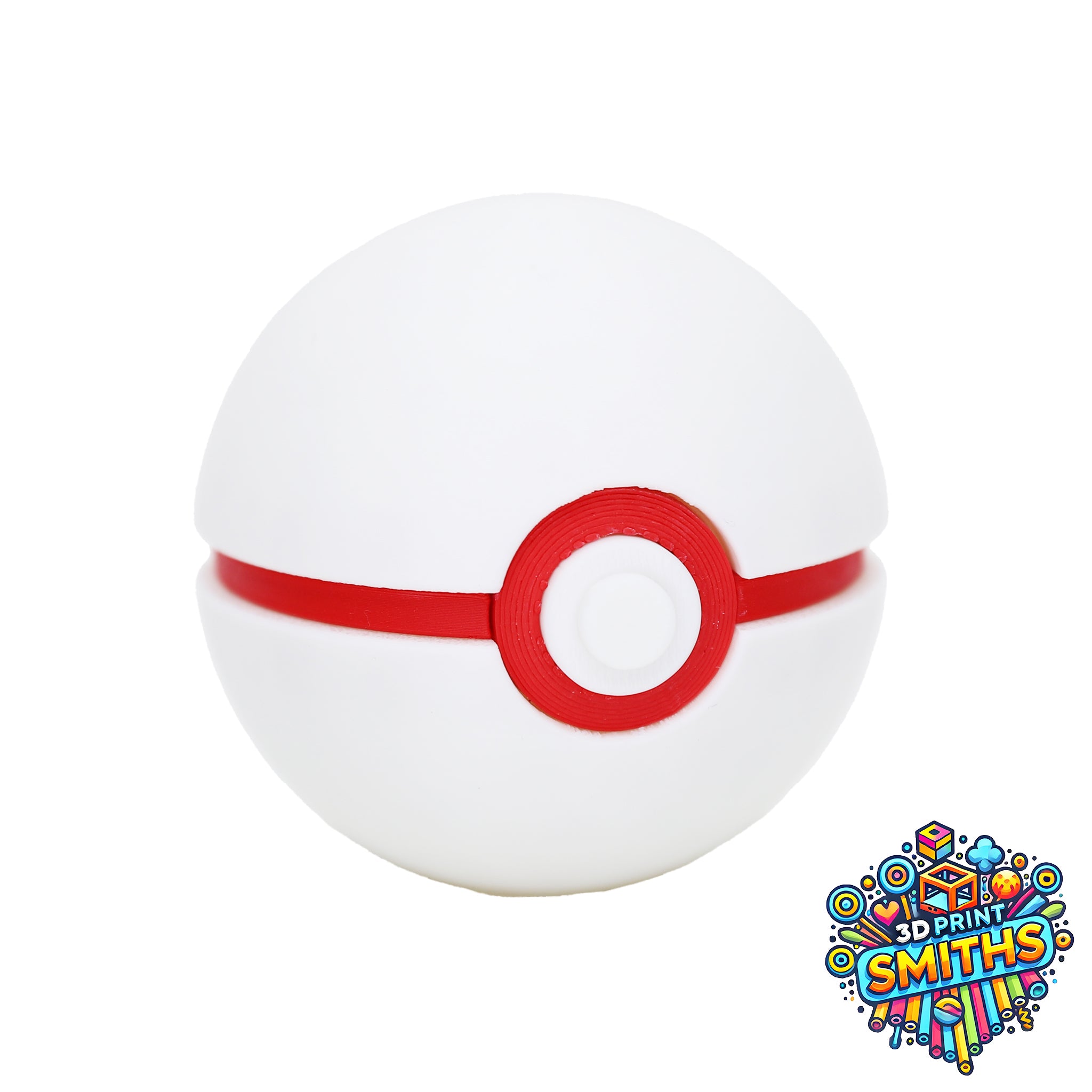 Pokemon Premier Ball PokeBall Replica - The 3D Print Smiths