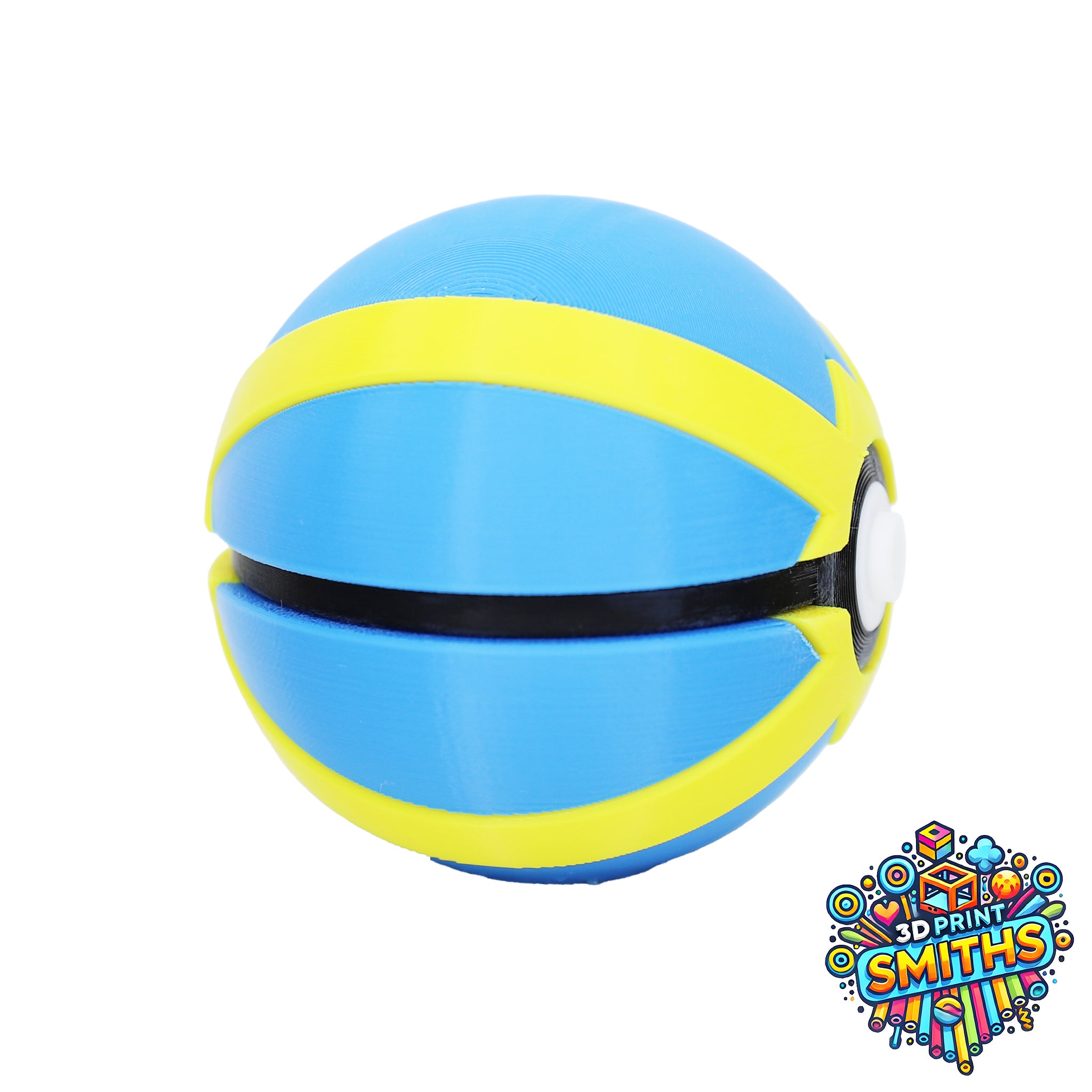 Pokemon Quick Ball PokeBall Replica - The 3D Print Smiths