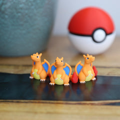 Chibi Charizard 3D Printed Figurine - Cute Pokemon Keychain & Model