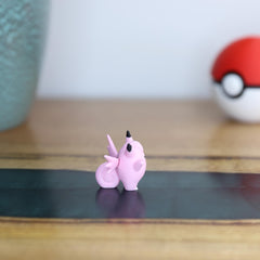 Chibi Clefable 3D Printed Figurine - Cute Pokemon Keychain & Model