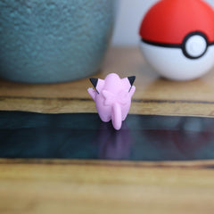 Chibi Clefairy 3D Printed Figurine - Cute Pokemon Keychain & Model