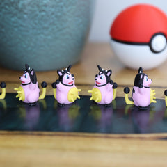 Chibi Miltank 3D Printed Figurine - Cute Pokemon Keychain & Model