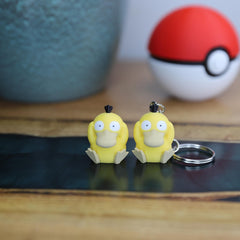 Chibi Psyduck 3D Printed Figurine - Cute Pokemon Keychain & Model