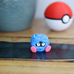 Chibi Tangela 3D Printed Figurine - Cute Pokemon Keychain & Model