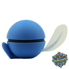 Poliwag Character Ball 3D Printed Collectable