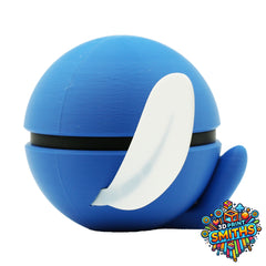 Poliwag Character Ball 3D Printed Collectable