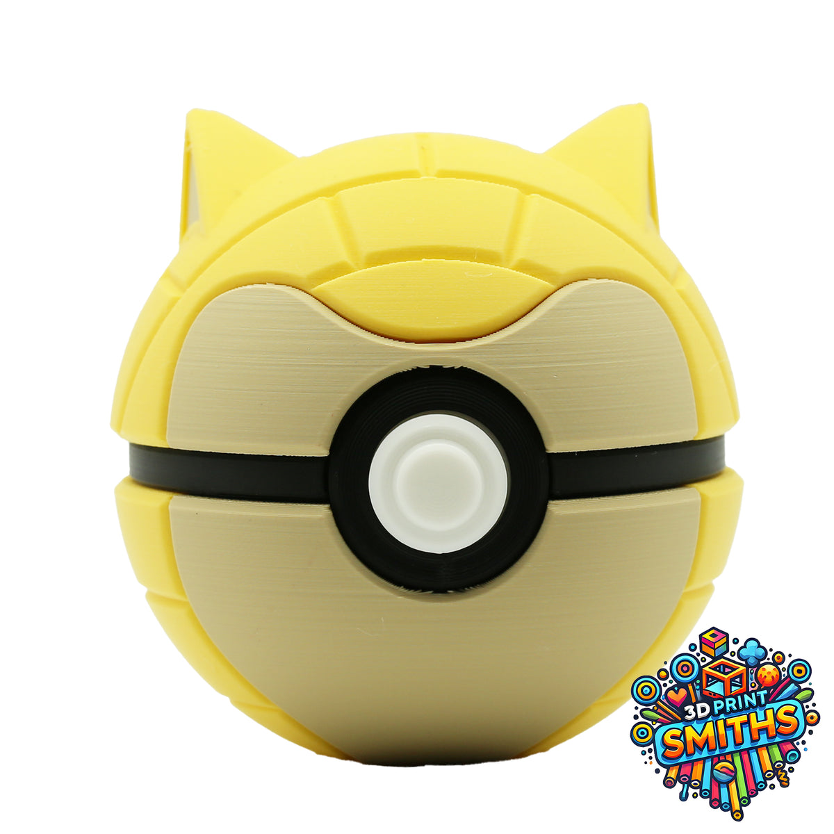 Sandshrew Character Ball 3D Printed Collectable