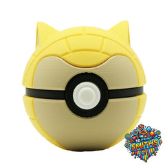 Sandshrew Character Ball 3D Printed Collectable