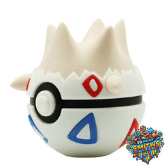 Togepi Character Ball 3D Printed Collectable