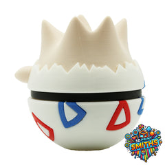 Togepi Character Ball 3D Printed Collectable