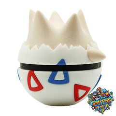 Togepi Character Ball 3D Printed Collectable