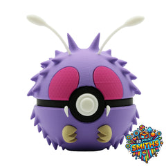 Venonat Character Ball 3D Printed Collectable