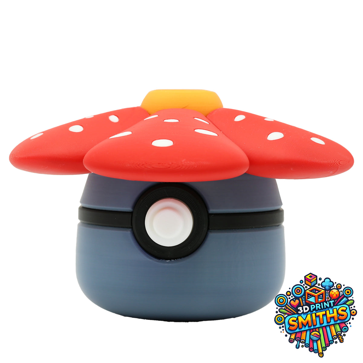 Vileplume Character Ball 3D Printed Collectable