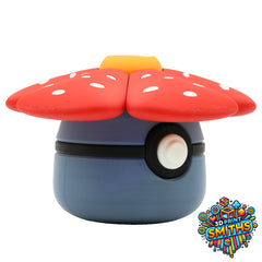 Vileplume Character Ball 3D Printed Collectable