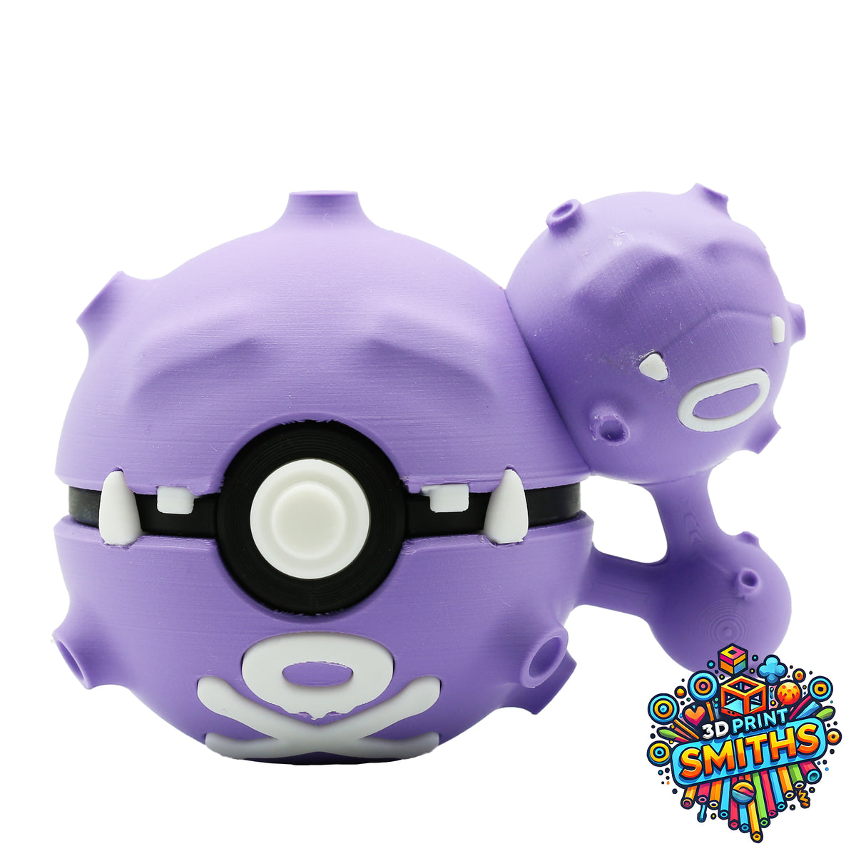 Weezing Character Ball 3D Printed Collectable