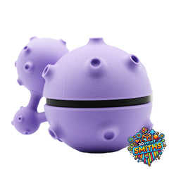 Weezing Character Ball 3D Printed Collectable