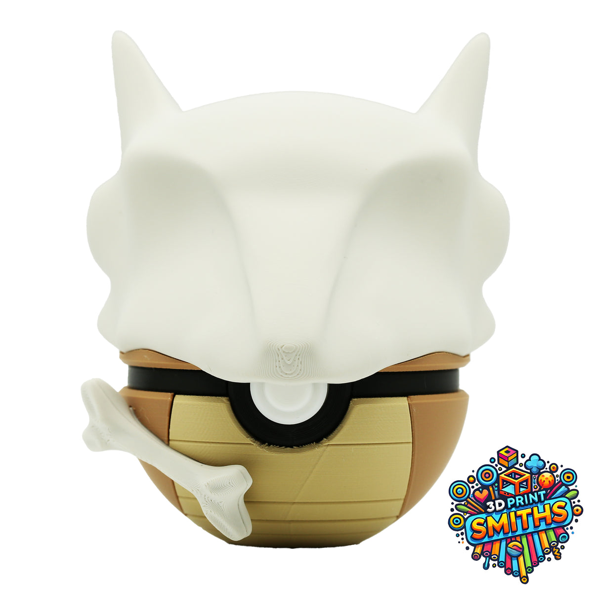 Marowak Character Ball 3D Printed Collectable