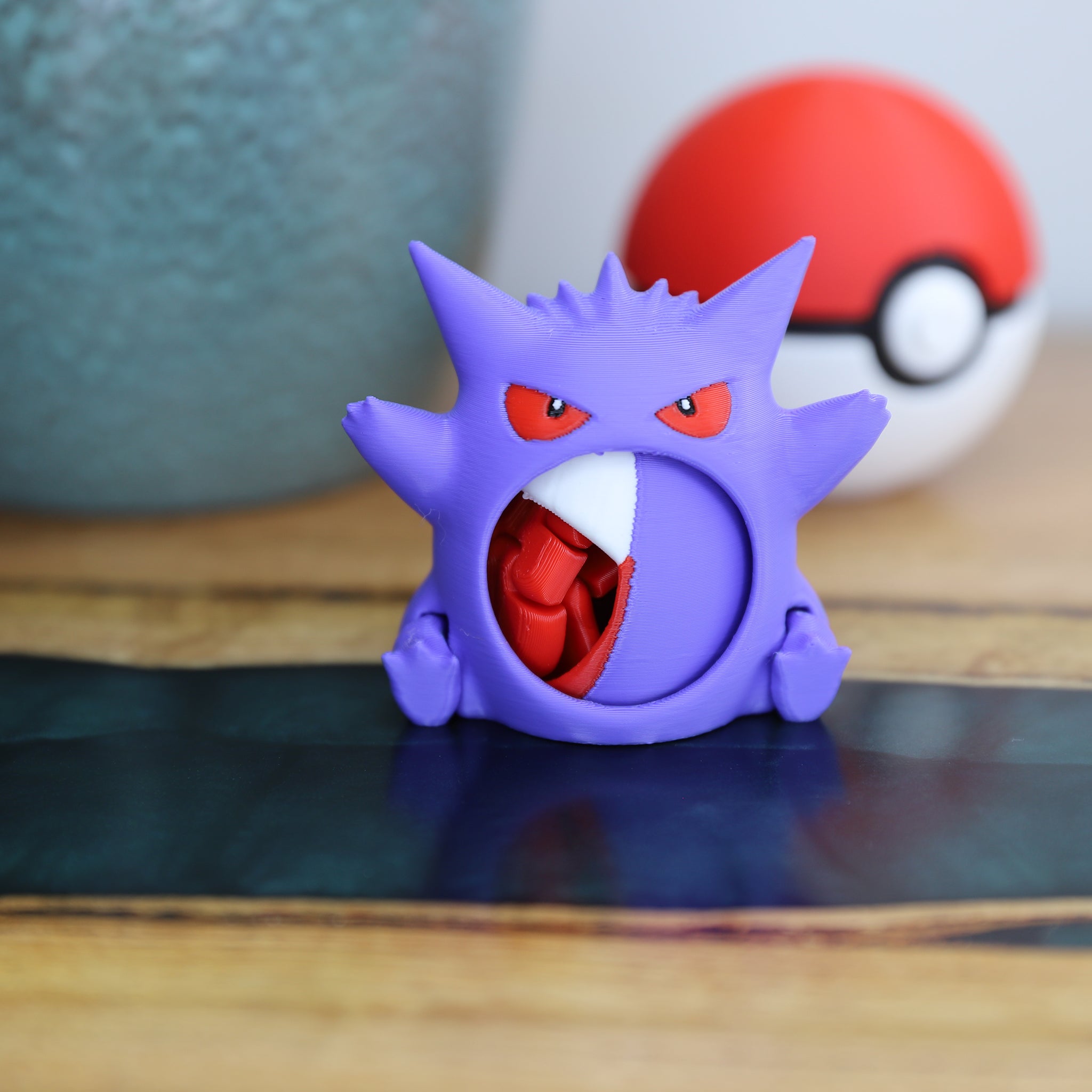 3D Printed Articulated Gengar Action Figure