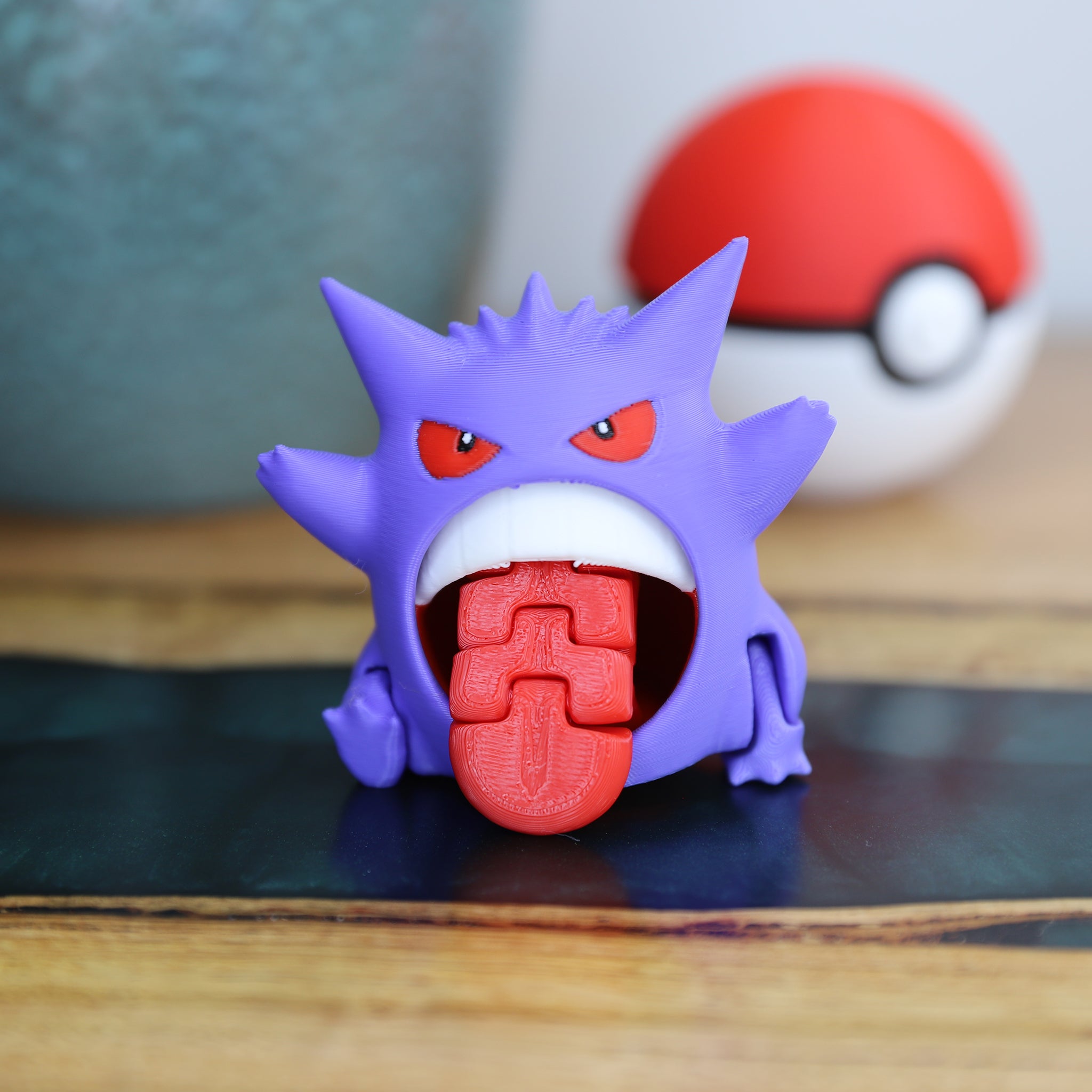 3D Printed Articulated Gengar Action Figure