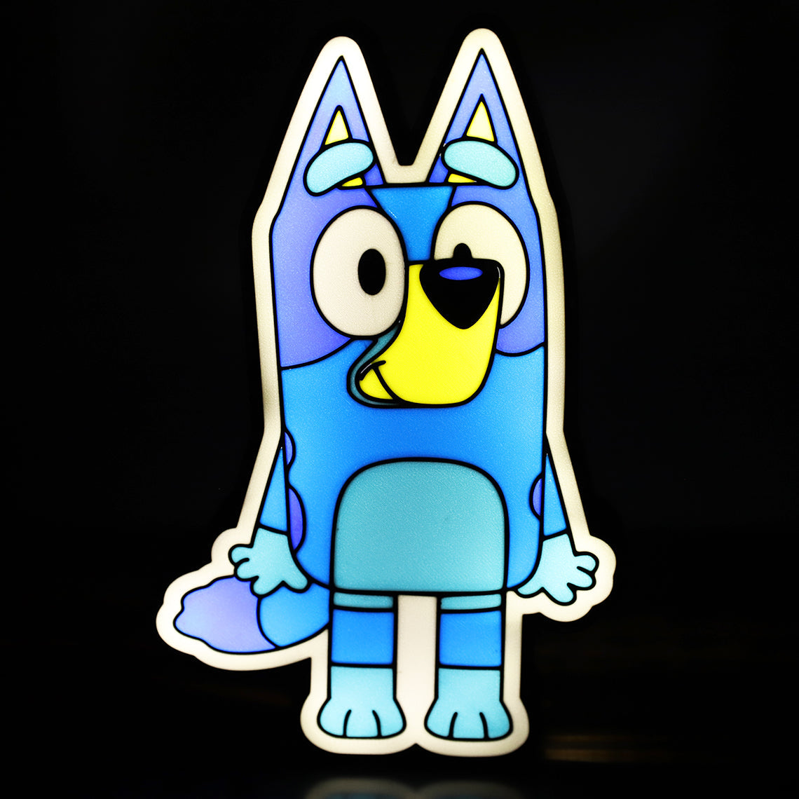 Bluey Light Box - 3D Printed Decor for Fans | The 3D Print Smiths