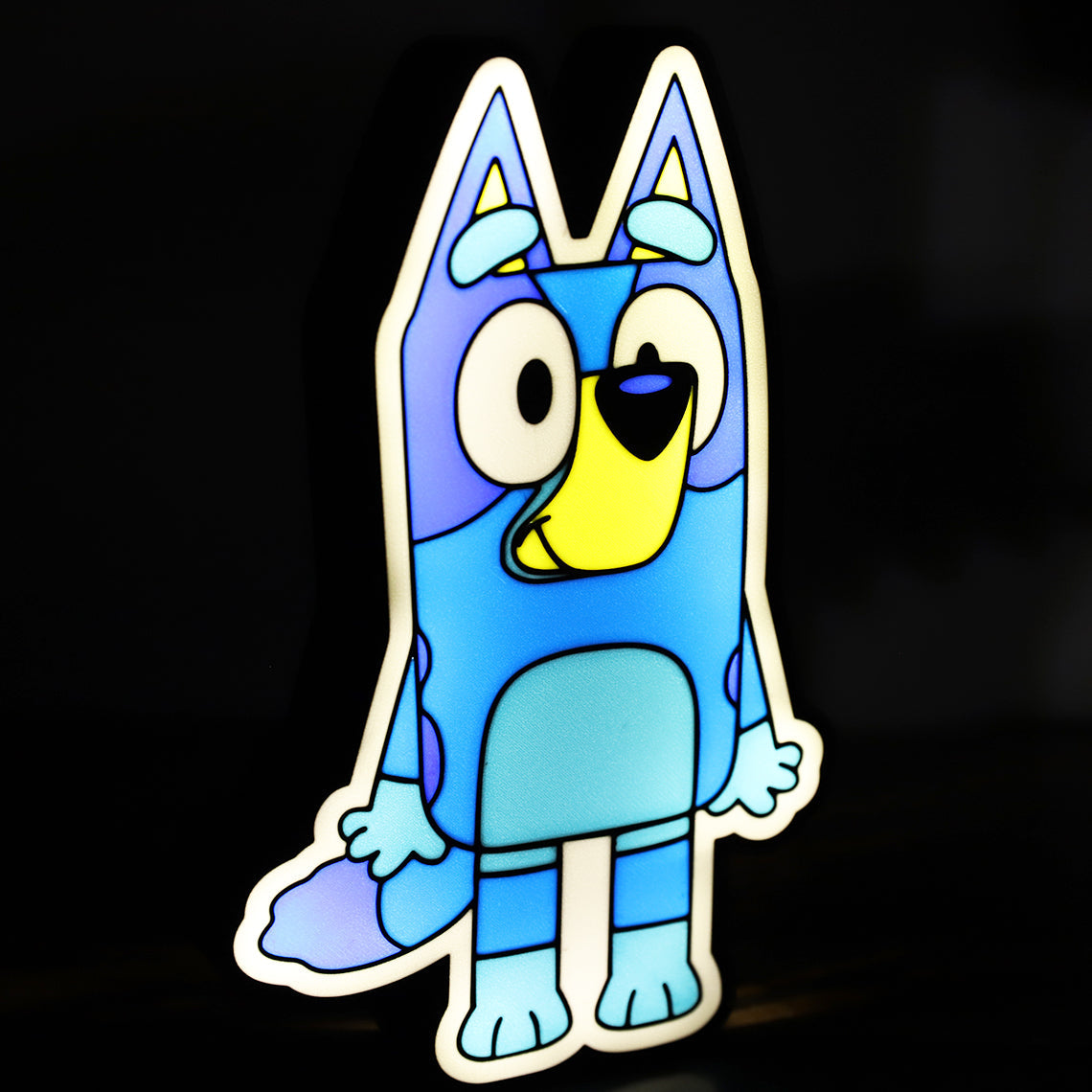 Bluey Light Box - 3D Printed Decor for Fans | The 3D Print Smiths