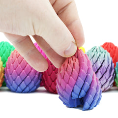 3D Printed Dragon Scale Egg Fidget Toy
