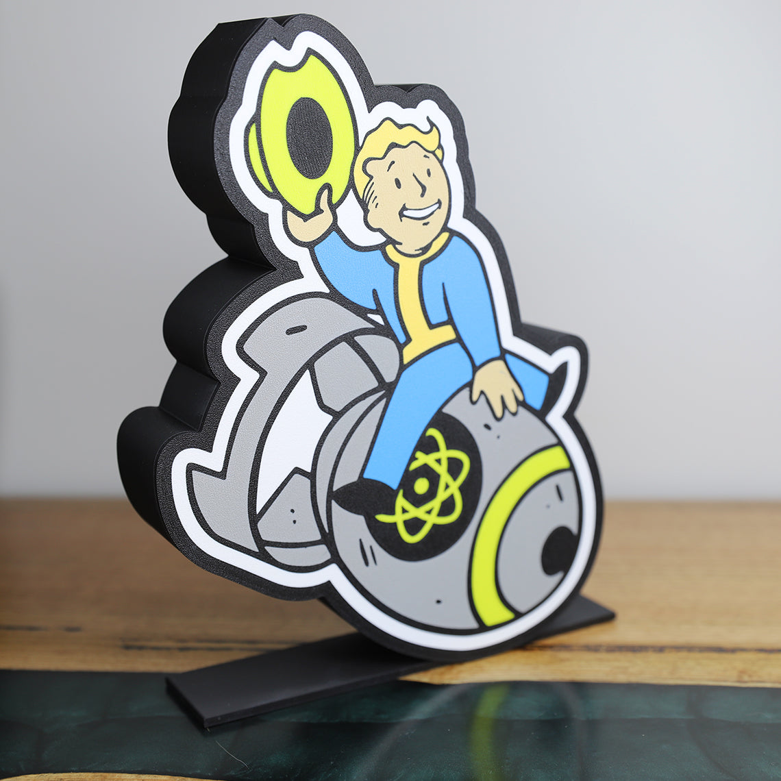 Cowboy Riding Nuke Vault Boy Nuke Cowboy Light Box - Fallout 3D Printed Decor | The 3D ...