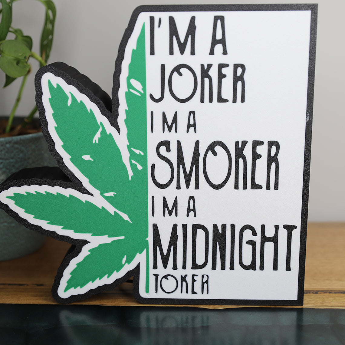 Joker, Smoker, Midnight Toker Light Box