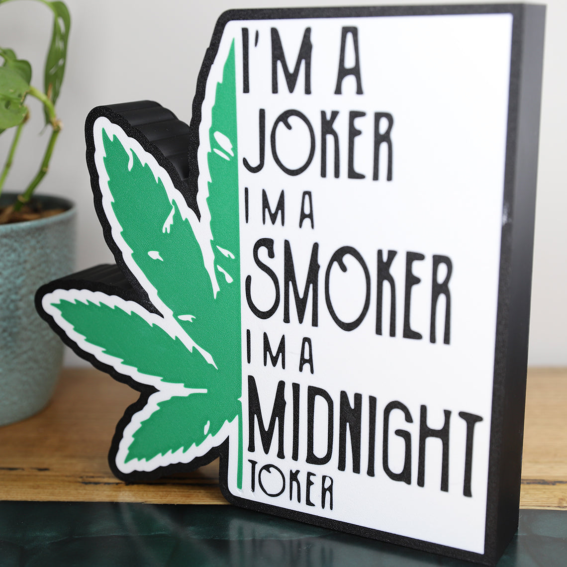 Joker, Smoker, Midnight Toker Light Box