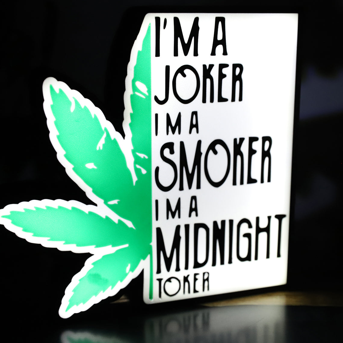 Joker, Smoker, Midnight Toker Light Box