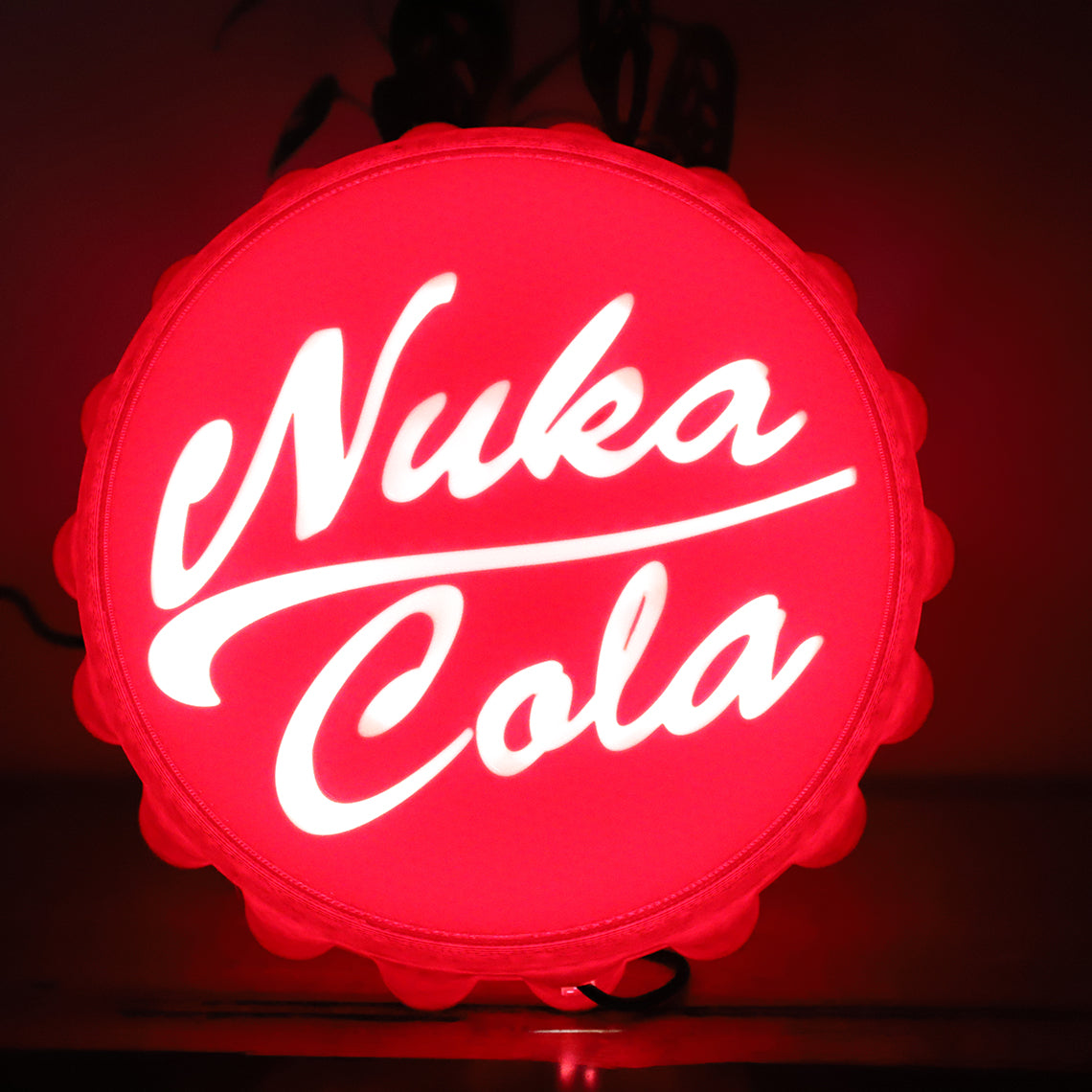 Fallout Nuka Cola Bottlecap Light Box