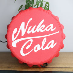 Fallout Nuka Cola Bottlecap Light Box