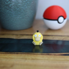 Chibi Psyduck 3D Printed Figurine - Cute Pokemon Keychain & Model